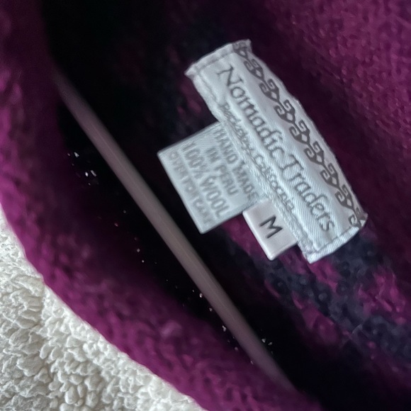 Nomadic traders vintage wool sweater - Picture 3 of 4